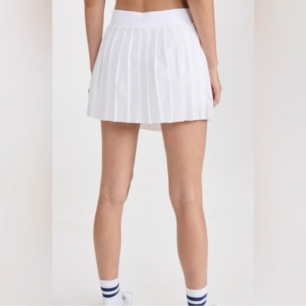 Varley Melody White Pleated Skort Tennis Skirt Size XS - Picture 3 of 13